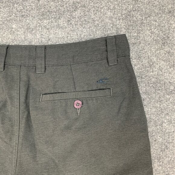 O'neill Shorts Mens 30 Charcoal Flat Front Dockside Chino Surf Summer Skateboard - Picture 10 of 12